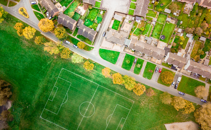 Football pitch